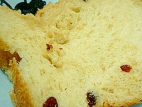 ＨＢにおまかせ★ほんのり黒糖～レーズン食パン